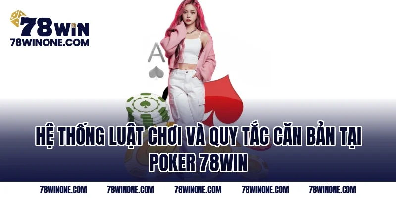 Hệ thống luật chơi và quy tắc căn bản tại Poker 78WIN