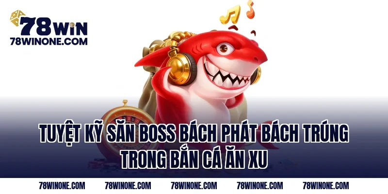 Tuyệt kỹ săn Boss bách phát bách trúng trong bắn cá ăn xu