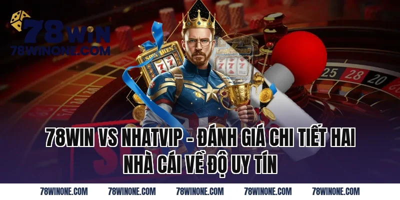 78WIN Vs Nhatvip - Đánh Giá Chi Tiết Hai Nhà Cái Về Độ Uy Tín
