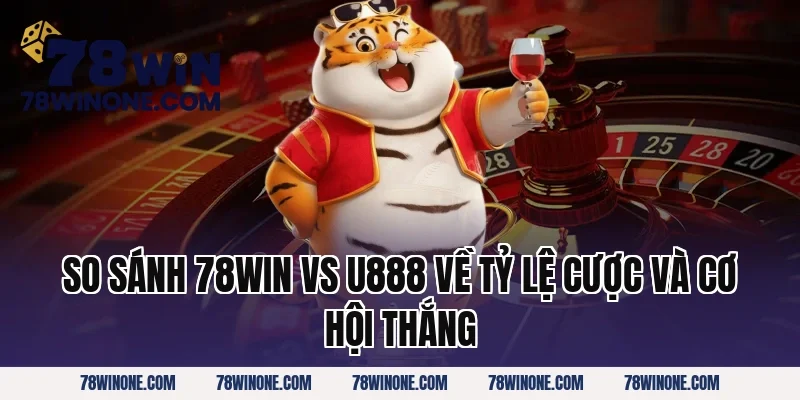 So Sánh 78win Vs U888 Về Tỷ Lệ Cược Và Cơ Hội Thắng