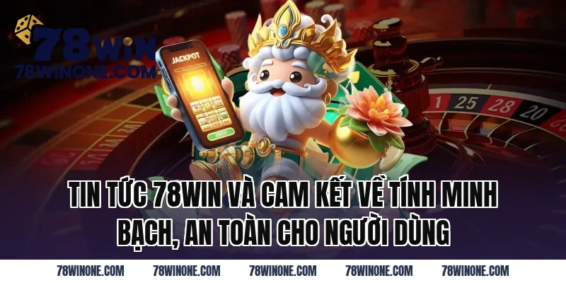 Tin Tức 78WIN Và Cam Kết Về Tính Minh Bạch, An Toàn Cho Người Dùng